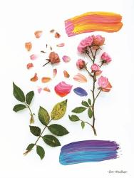 Flowers and the Paint | Obraz na stenu