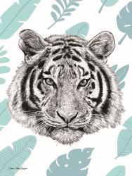 Tropical Tiger | Obraz na stenu