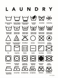Laundry Symbols | Obraz na stenu