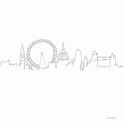 One Line London | Obraz na stenu