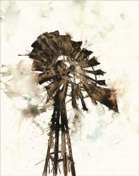 Watercolor Windmill | Obraz na stenu
