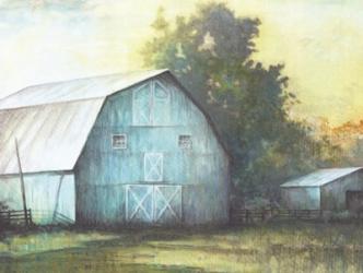 Rustic Blue Barn | Obraz na stenu
