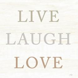 Live, Laugh, Love | Obraz na stenu