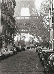 Street View of ""La Tour Eiffel"" | Obraz na stenu