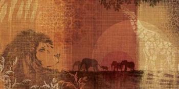 Safari Sunset II | Obraz na stenu