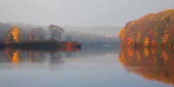 Early Fall Morning at the Lake | Obraz na stenu