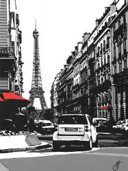Paris II - Black | Obraz na stenu