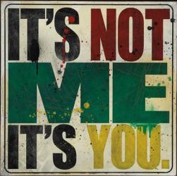 It's Not Me, It's You | Obraz na stenu