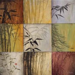 Bamboo Nine Patch II | Obraz na stenu
