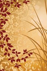 Golden Flourish II | Obraz na stenu