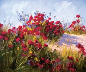 Red Poppies and Wild Flowers | Obraz na stenu