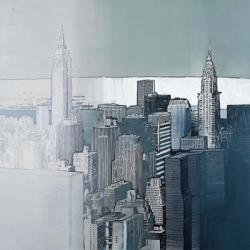 Chrysler and Empire State Buildings | Obraz na stenu