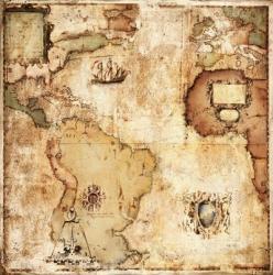 Map of Discovery | Obraz na stenu