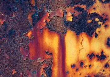 Details Of Rust And Paint On Metal 1 | Obraz na stenu