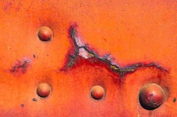 Details Of Rust And Paint On Metal 8 | Obraz na stenu