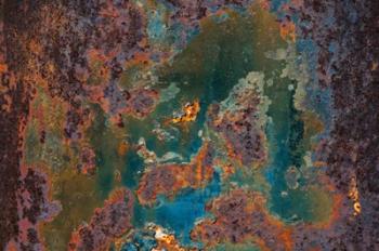 Details Of Rust And Paint On Metal 9 | Obraz na stenu