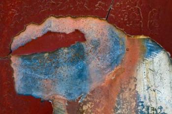 Details Of Rust And Paint On Metal 15 | Obraz na stenu
