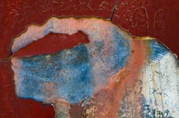 Details Of Rust And Paint On Metal 15 | Obraz na stenu