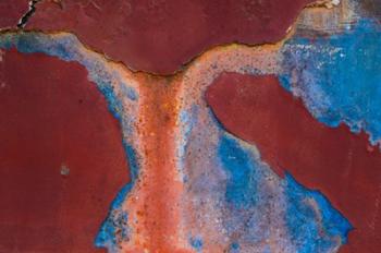Details Of Rust And Paint On Metal 16 | Obraz na stenu