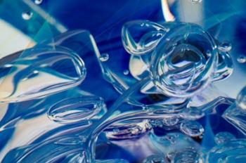 Frozen Bubbles In Glass 5 | Obraz na stenu