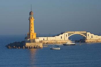 Lighthouse, Alexandria, Mediterranean Sea, Egypt | Obraz na stenu
