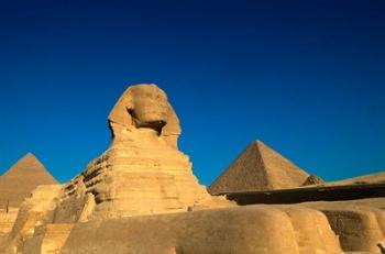 The Sphinx, Pyramids at Giza, Egypt | Obraz na stenu
