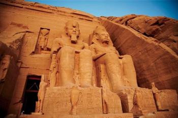 Statues, The Greater Temple, Abu Simbel, Egypt | Obraz na stenu