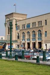 Train Station of Mahattat Ramses, Cairo, Egypt, North Africa | Obraz na stenu