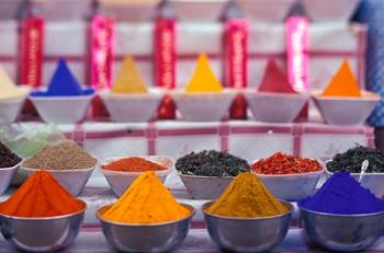 Colorful Spices in the Market, Egypt | Obraz na stenu
