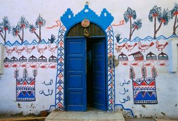Nubian Village Restaurant Across the Nile from Luxor, Egypt | Obraz na stenu