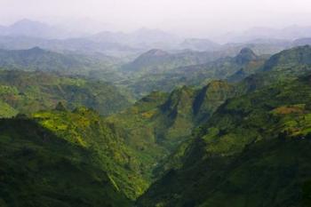 Landscape in Simien Mountain, Ethiopia | Obraz na stenu