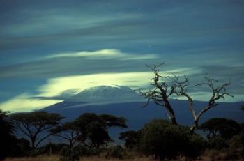 Summit of Mount Kilimanjaro, Amboseli National Park, Kenya | Obraz na stenu
