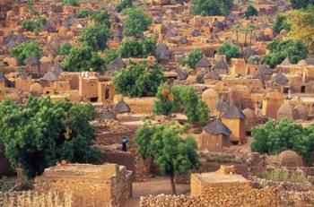 View of the Dogon Village of Songo, Mali | Obraz na stenu