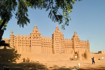 Mosque at Djenne, Mali, West Africa | Obraz na stenu