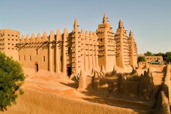 Mosque, Mali, West Africa | Obraz na stenu