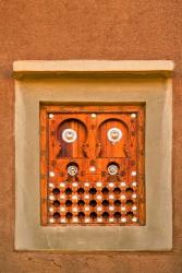 Ornate Detail of a Wooden Window, Djenne, Mali | Obraz na stenu