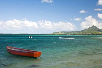 Fishing Boat, Trou D'Eau Douce, Mauritius | Obraz na stenu