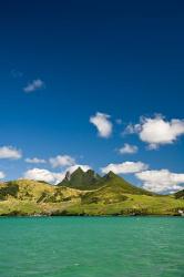 Lion Mountains in South Mauritius, Africa | Obraz na stenu