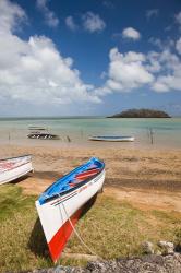 Mauritius, Rodrigues Island, fishing boats | Obraz na stenu