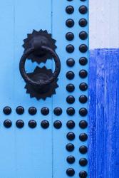 Detail of Blue Door, Chefchaouen, Morocco | Obraz na stenu