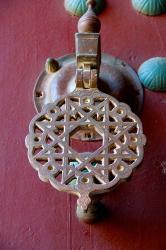 Morocco, Islamic law courts, moorish door | Obraz na stenu