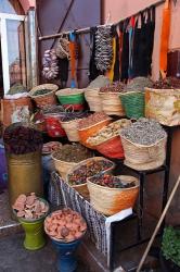 Africa, Morocco, Marrakech. Spices of the mellah of Marrakech. | Obraz na stenu