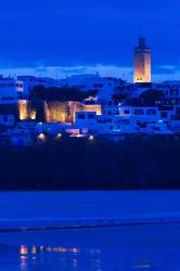 MOROCCO, Rabat: Kasbah des Oudaias, Oued Bou Regreg | Obraz na stenu