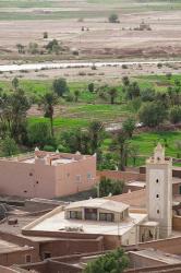 Village in Late Afternoon, Amerzgane, South of the High Atlas, Morocco | Obraz na stenu