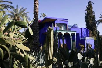 Villa Exterior, Jardin Majorelle and Museum of Islamic Art, Marrakech, Morocco | Obraz na stenu