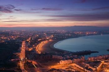 MOROCCO, AGADIR, Boulevard Mohammed V, Coastline | Obraz na stenu