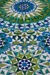 Floor tiles in Al-Hassan II mosque, Casablanca, Morocco | Obraz na stenu