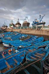 Fishing boats, Essaouira, Morocco | Obraz na stenu