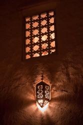 Lantern Light, Kasbah Ait Ben Moro, Morocco | Obraz na stenu