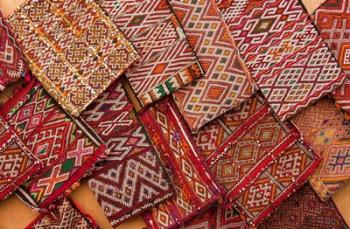 Woven Fabrics, Essaouira, Morocco | Obraz na stenu